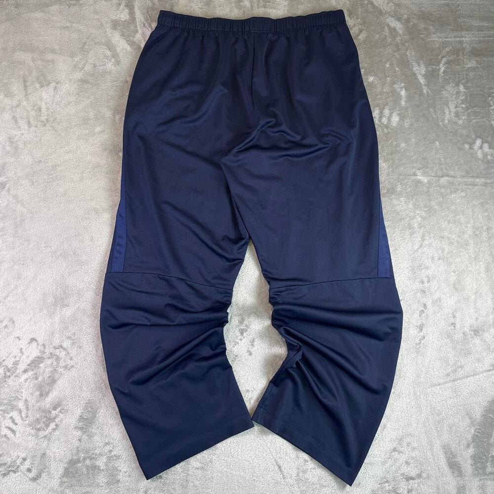 Nike Dri-Fit Navy Athletic Track Pants Men’s XXL Tapered Training Joggers